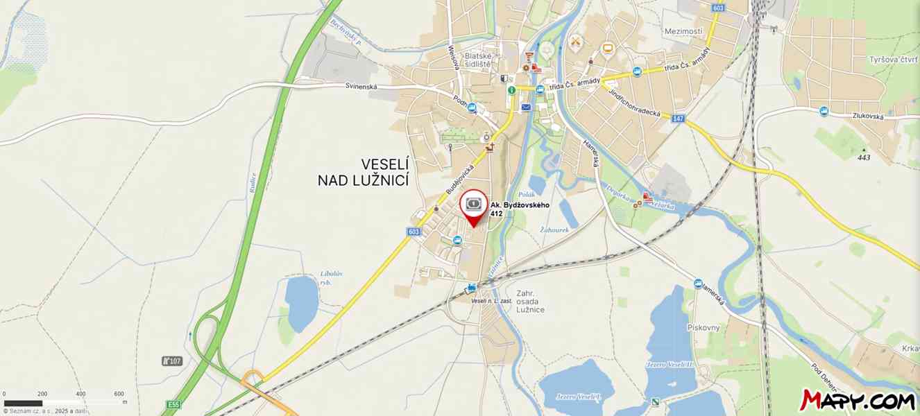 Pronájem bytu 2+1,52 m2,společná zahrada, Veselí nad Lužnicí - foto 10