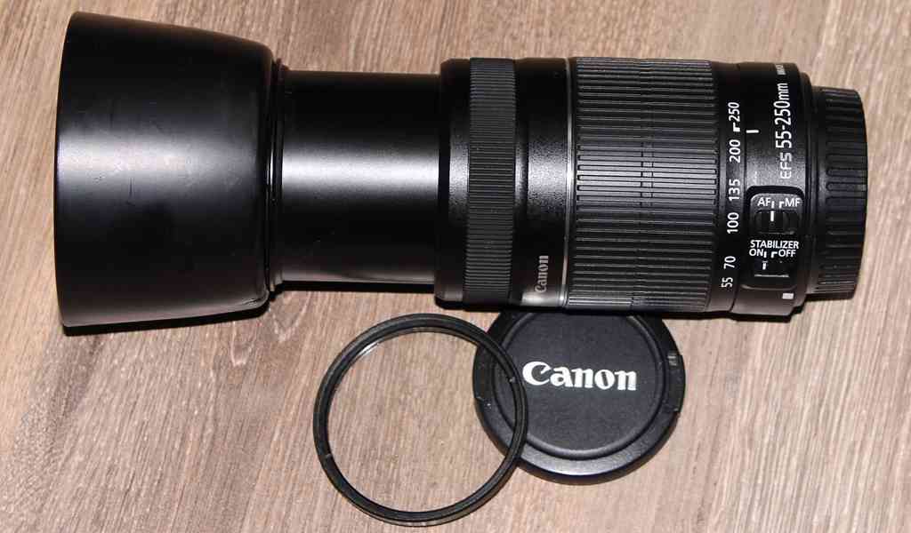 Canon EF-S 55-250mm f/4-5.6 IS II *APS-C  *UV - foto 3