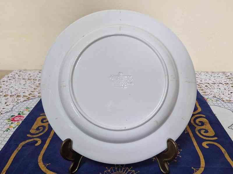 Kameninový malovaný Talíř Stará Role Ranč A Nowotny Carlsbad - foto 3