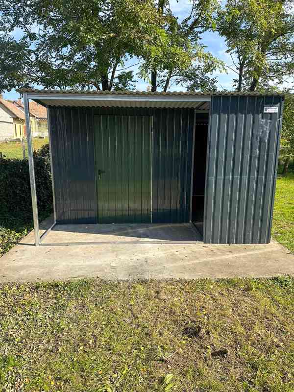  Přístřešek - Zahradní domek 2,5x4m +  přístřešek 1,5m TS870 - foto 3