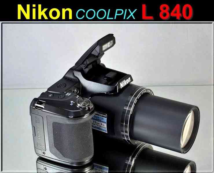 Nikon CoolPix L840 *38x Op.ZOOM*Full HDV*WIFI/NFC - foto 1