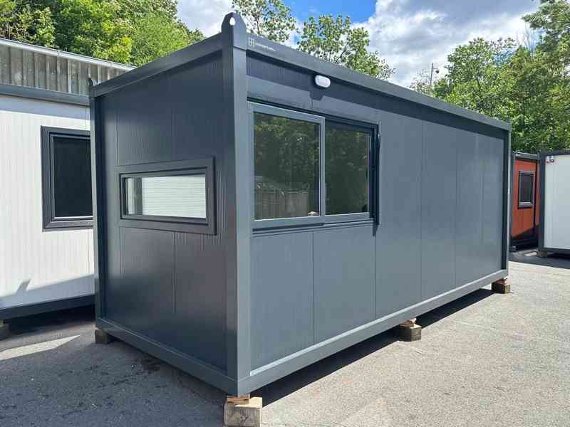 NOVÝ gastro stánek, vrátnice, prodejna, zateplená od 3x2,4m - foto 5