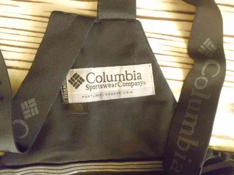 COLUMBIA nepoužité lyžařské kalhoty č 56 /pas 88cm/ - foto 3