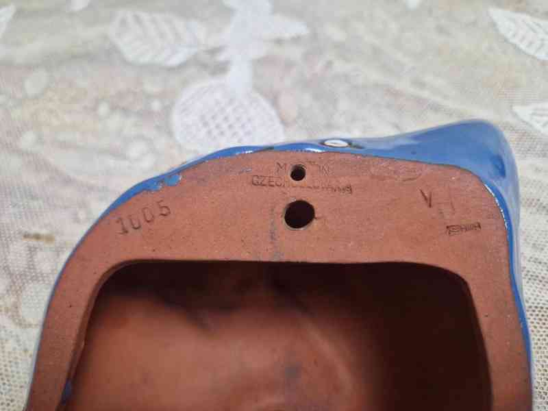 Art Deco obrázek Maska Holčička Děvčátko Julius Dressler - foto 6