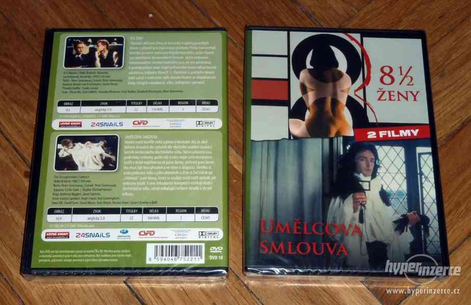 DVD 8 a 1/2 ženy  Umělcova smlouva Peter Greenaway - foto 1