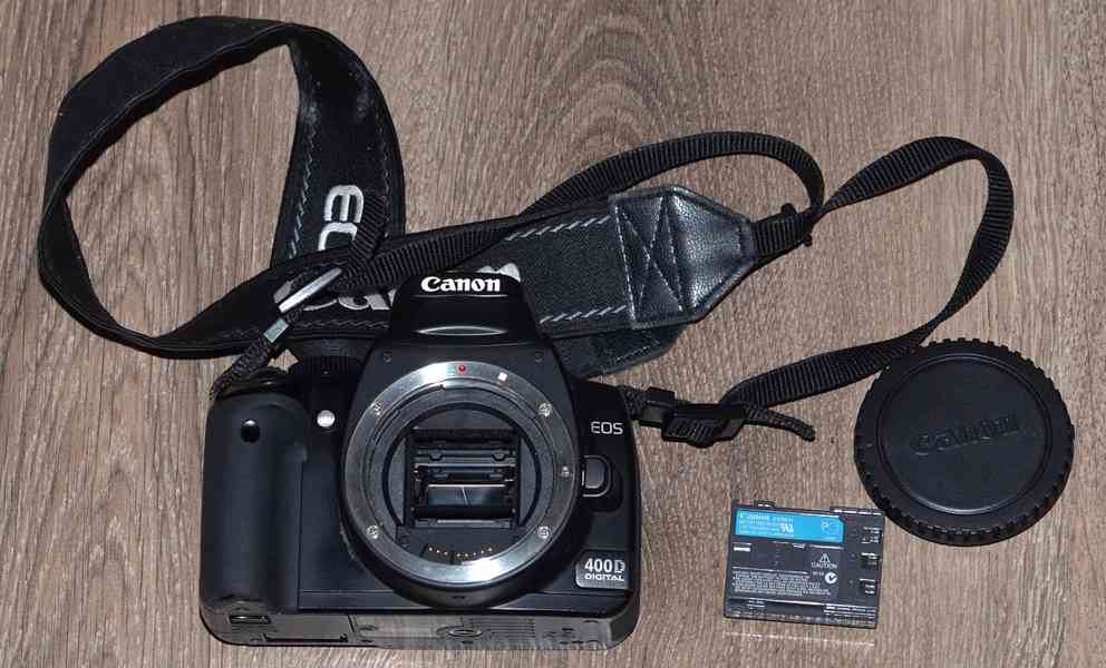 Canon EOS 400D Digitální zrcadlovka DSLR*10.1 Mpix - foto 1