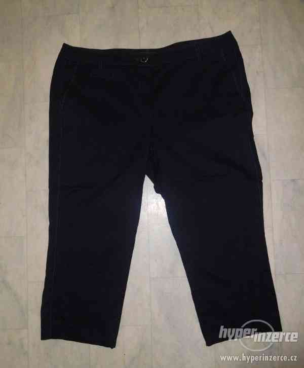 nové černé elastické 3/4 kalhoty - foto 1