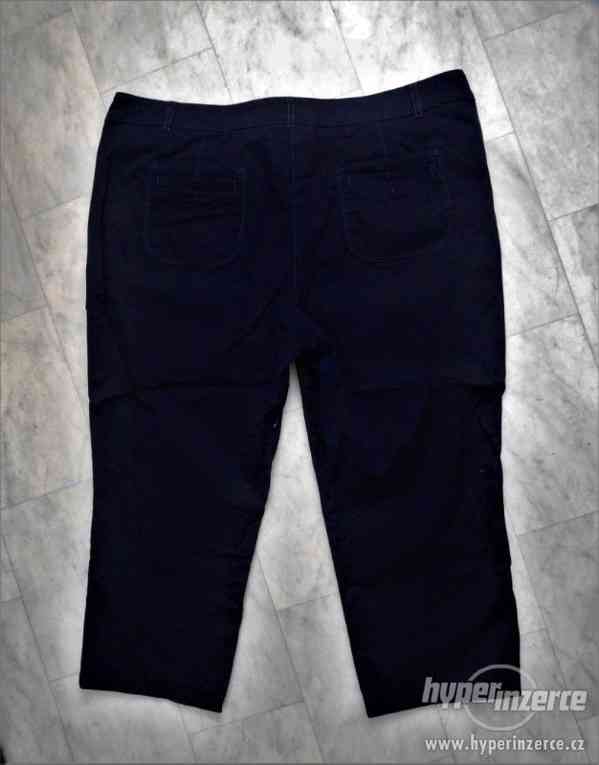 nové černé elastické 3/4 kalhoty - foto 2