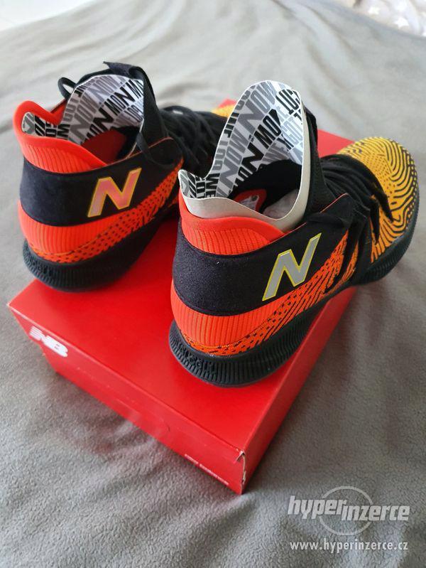 New Balance - Basketbalová obuv, oranzova, vel. 45 - foto 6