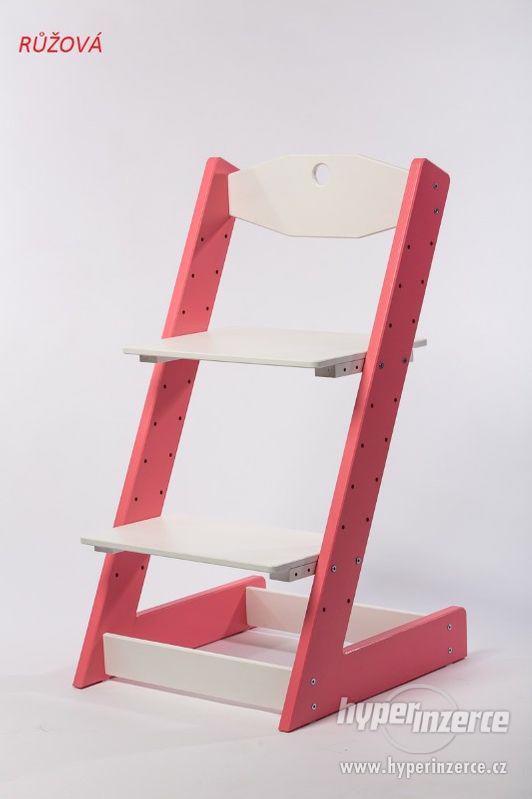 Rostoucí židle ALFA II - různá barevná kombinace - foto 2