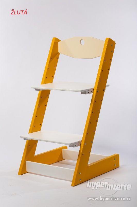 Rostoucí židle ALFA II - různá barevná kombinace - foto 4