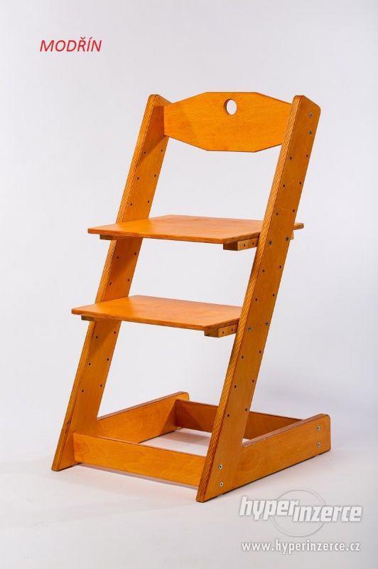 Rostoucí židle ALFA II - různá barevná kombinace - foto 14