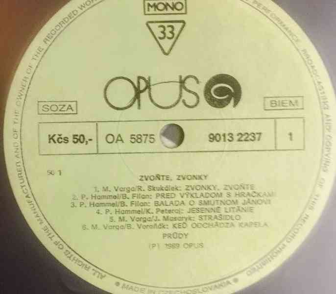 Prúdy – Zvoňte, Zvonky  (LP) - foto 3