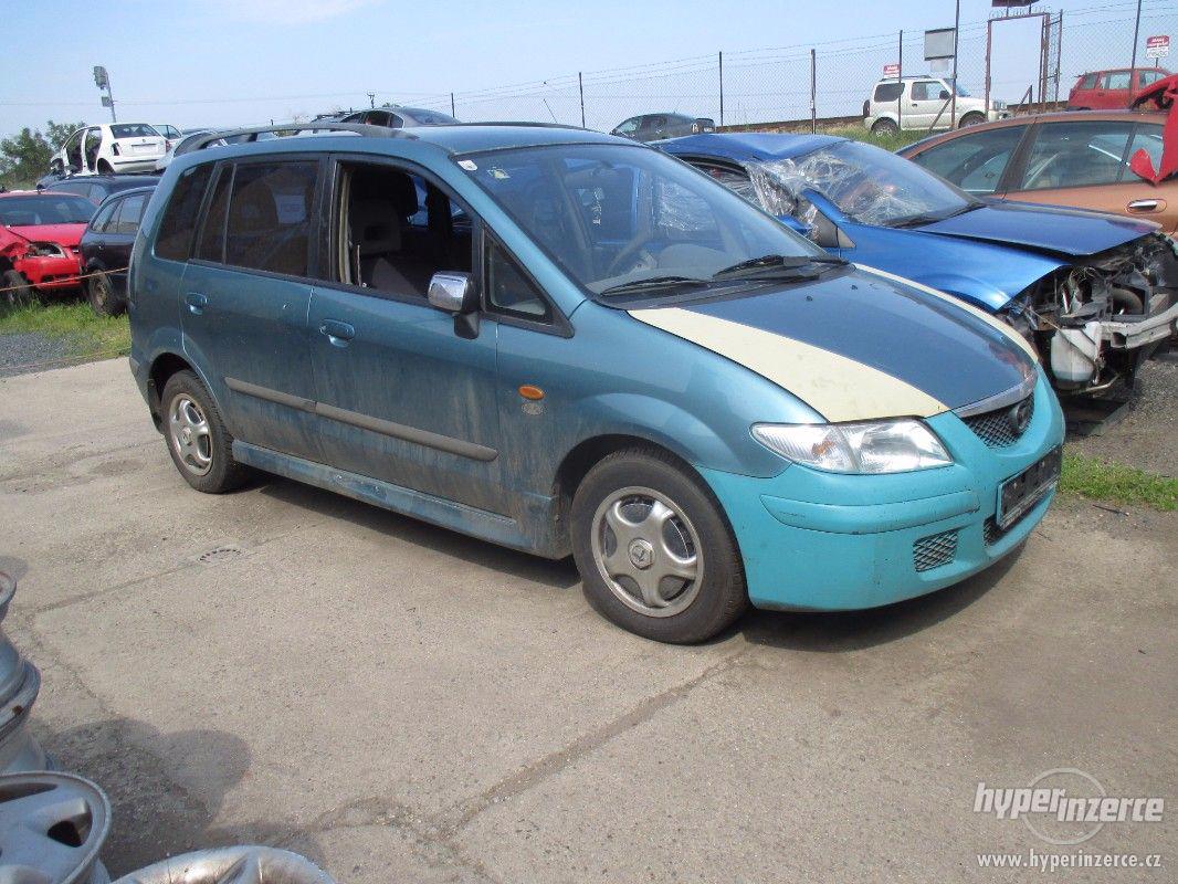 Prodám náhradní díly z Mazda Premacy 2,0td rv 2000 - foto 1