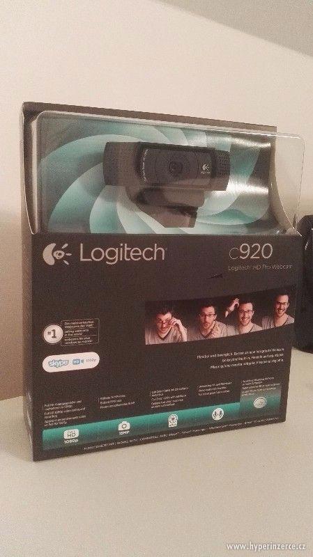Logitech HD Pro Webcam C920 - NOVÁ - foto 1