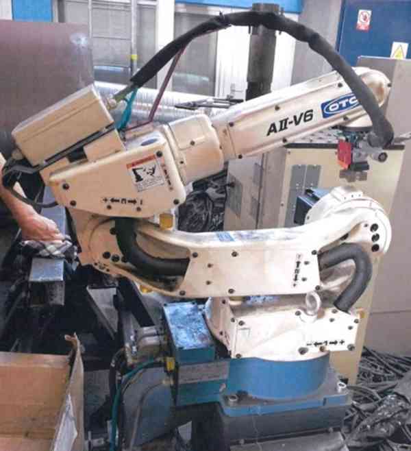 Robotizované svařovací pracoviště OTC Daihen AX 21 - foto 1