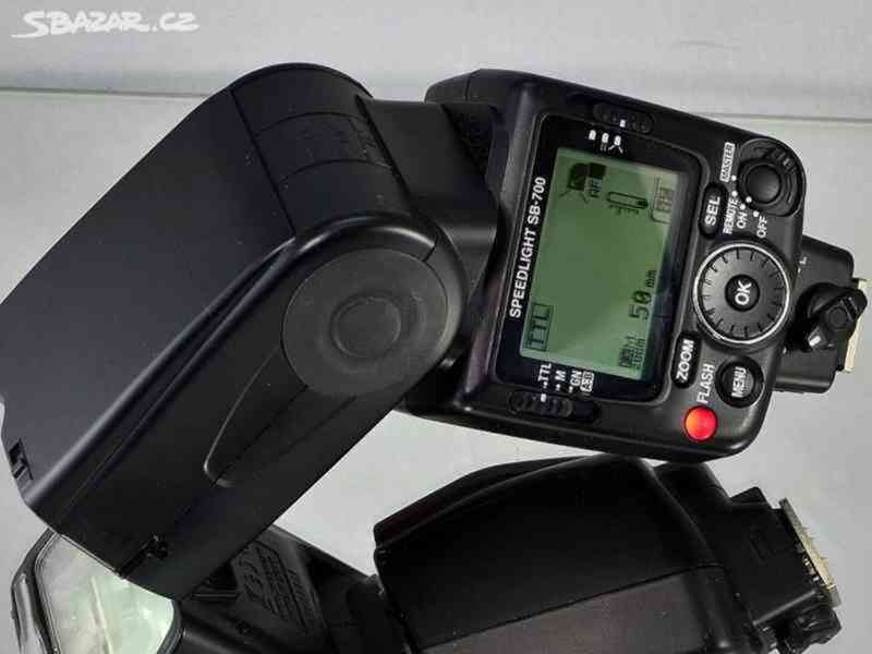 Blesk Nikon SPEEDLIGHT SB 700 **I-TTL*Master/Slave - foto 4