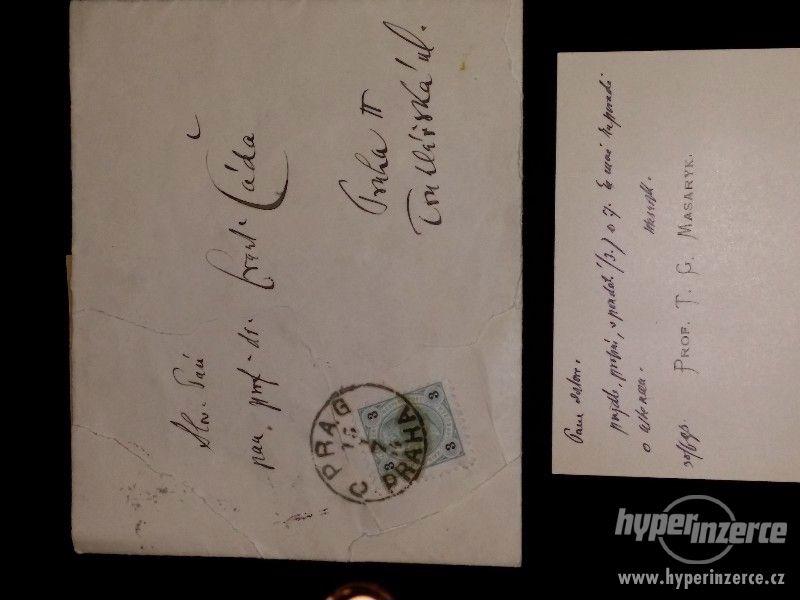 Dopis od T.G.Masaryka - foto 2