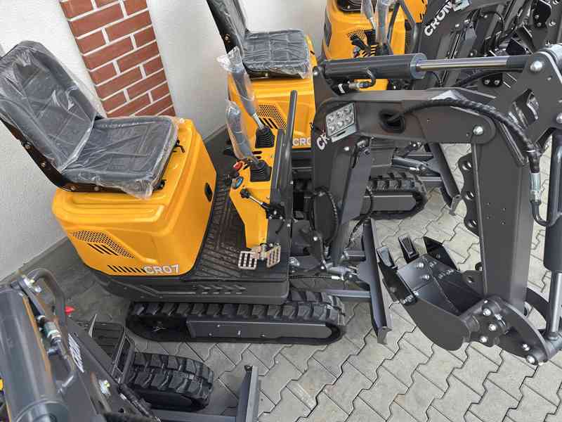 Bagr CR07 - loncin, minibagr - foto 4
