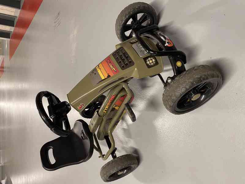 Šlapací čtyřkolka Go Kart Foxy (Expedition) - foto 4