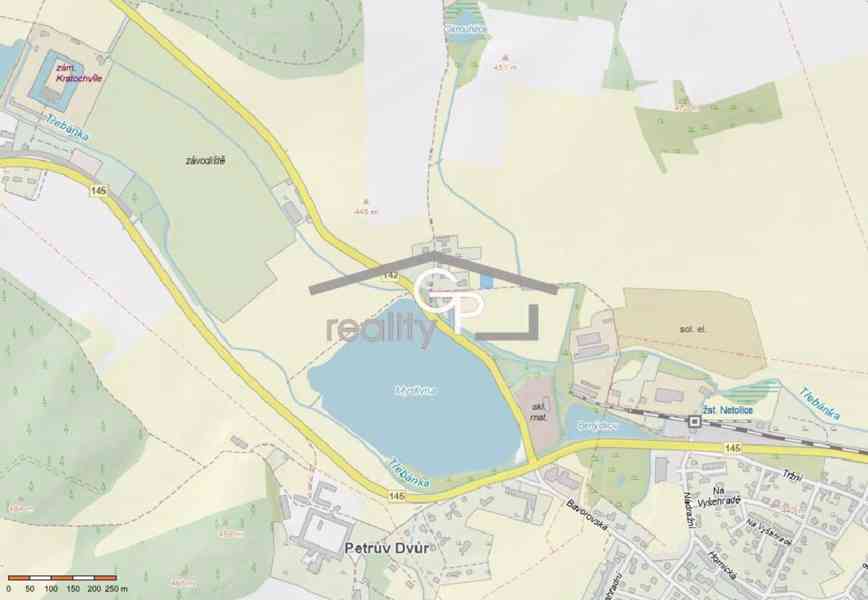 Stav. pozemek na klidném okraji obce Petrův Dvůr - foto 7