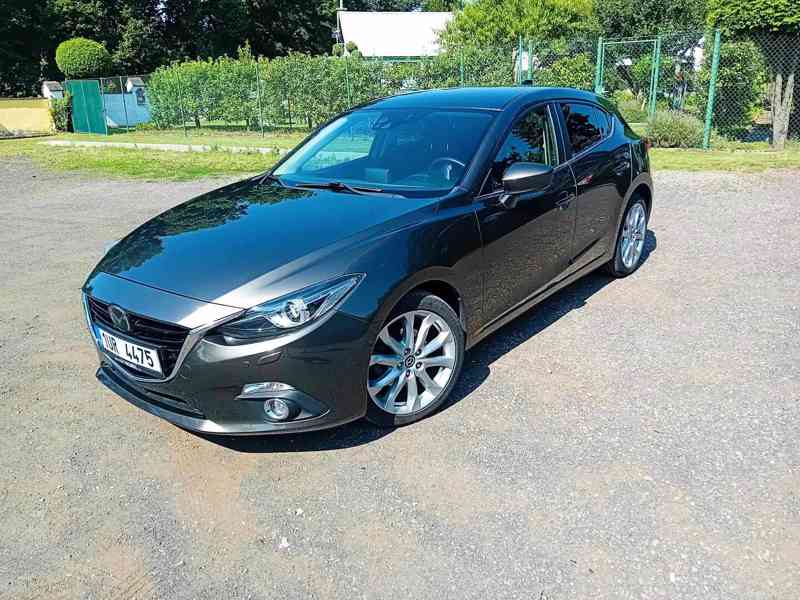 Mazda 3 SKYACTIV-G 2,0i/121Kw, VÝSOKÁ VÝBAVA, Bi-XENON, NAVI - foto 1