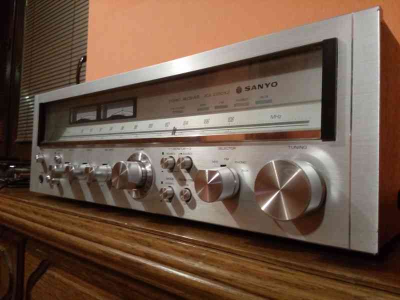 ♫ Vintage stereo receiver Sanyo JCX-2250 KZ, MADE IN JAPAN ♫ - foto 4