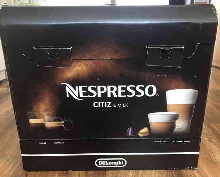 Kávovar Nespresso CitiZ&Milk Limousine Black - foto 4