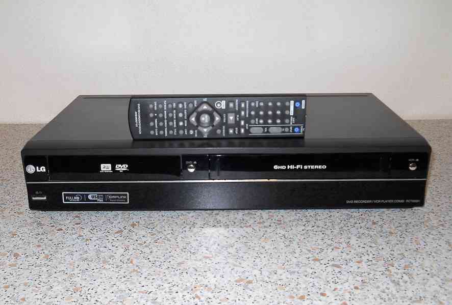 📼>>📀VHS-DVD rekordér LG RC689H - foto 2
