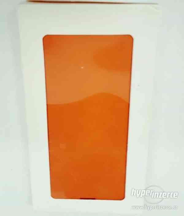 Flipový kryt Xiaomi Redmi 2 oranžový - foto 1