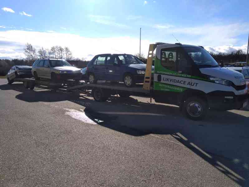 Eko likvidace autovraků zdarma včetně odhlášení Pelhřimov - foto 1