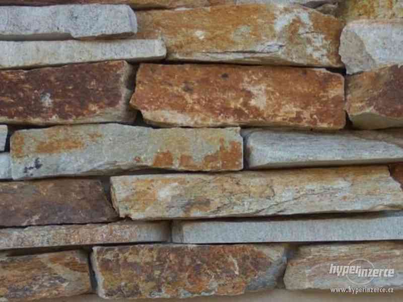 Kamenné filety, obkladový kámen, přírodní kámen, fasáda - foto 1