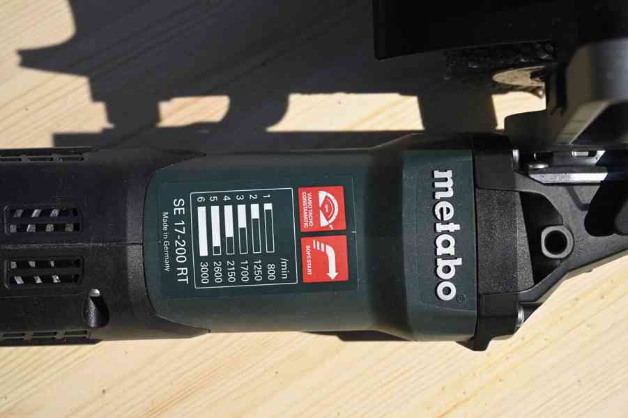 Metabo SE 17-200 RT satinační bruska + kartáč - foto 4