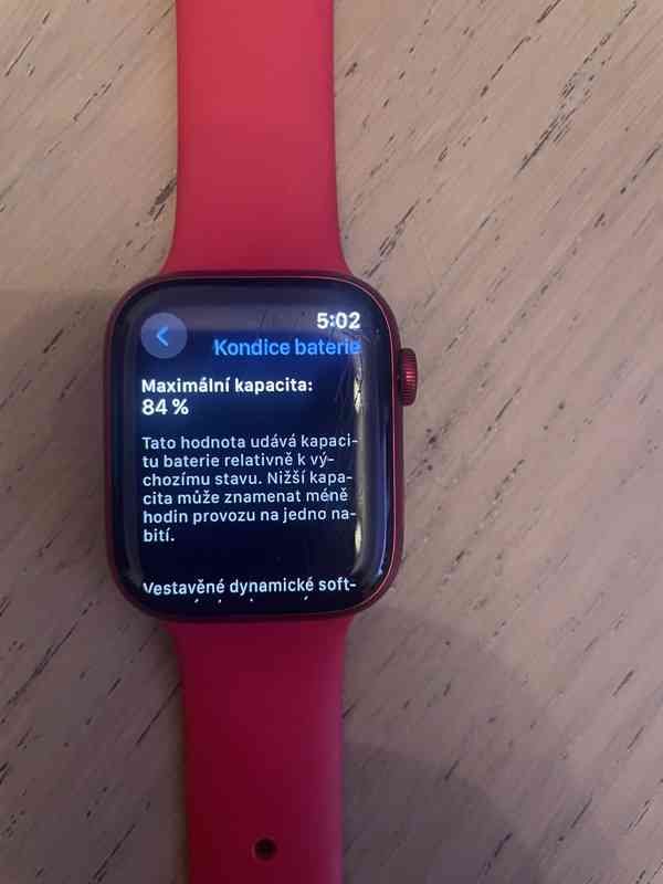 Apple Watch 7 45mm Red - foto 11