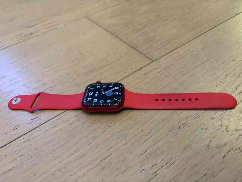 Apple Watch 7 45mm Red - foto 5