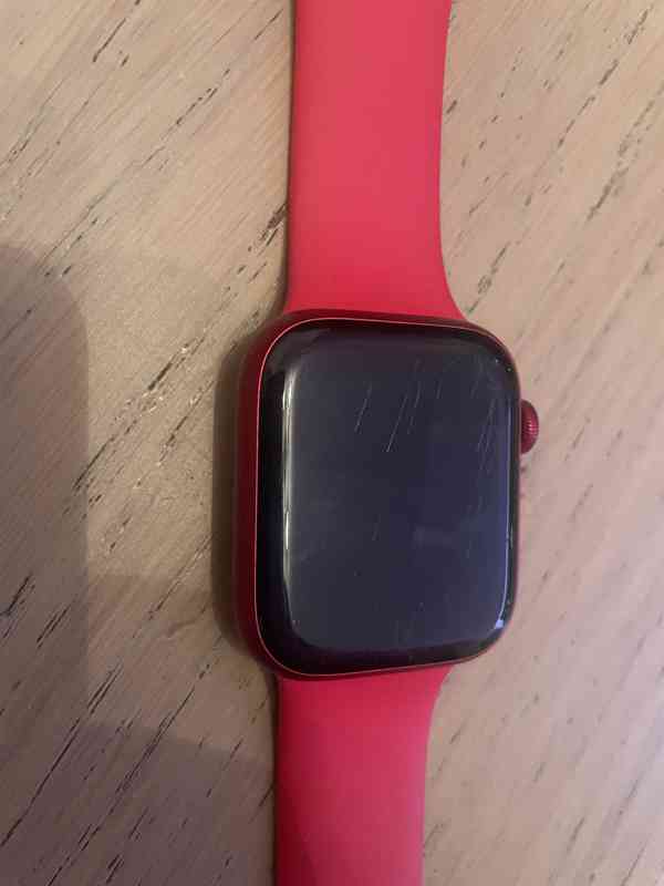 Apple Watch 7 45mm Red - foto 7