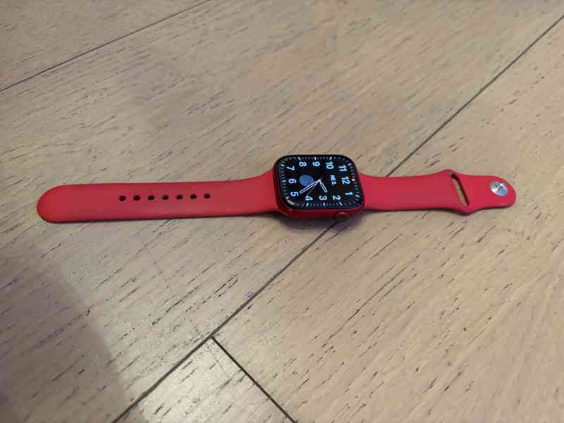 Apple Watch 7 45mm Red - foto 4