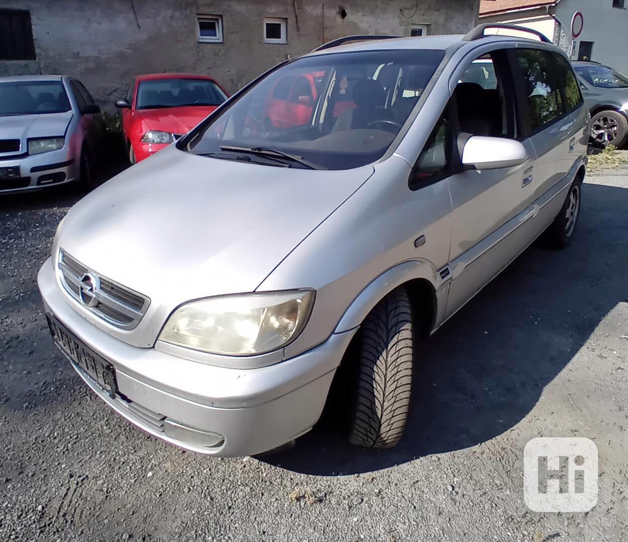 Prodám díly z OPEL ZAFIRA 2.0 74kW,2005, motor Y20DTH - foto 1