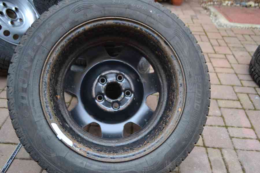 VW T5,T6(6.1) - skoro NOVÉ letní kola 215/60R17C GOODYEAR - foto 17
