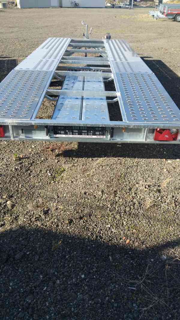 Autopřepravník TEMARED CAR DECK PLUS 5521/2 S 3,5T VDI 2700 - foto 5