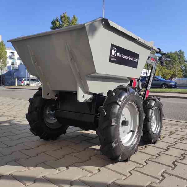 Motúčko 4x4 LR25 Mini DUMPER 5.5hp - foto 5