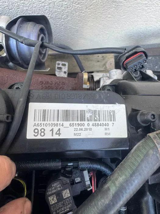Motor Mercedes Sprinter W906 651.955 Kompletní - foto 3