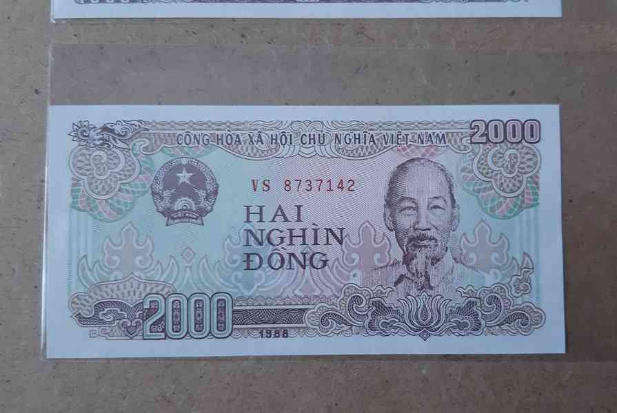 Konvolut sada bankovky Vietnam Dong - foto 7