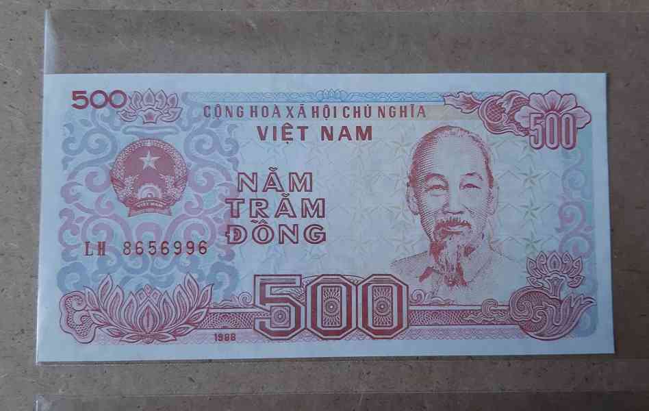 Konvolut sada bankovky Vietnam Dong - foto 3