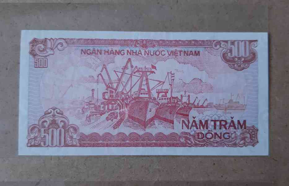 Konvolut sada bankovky Vietnam Dong - foto 4