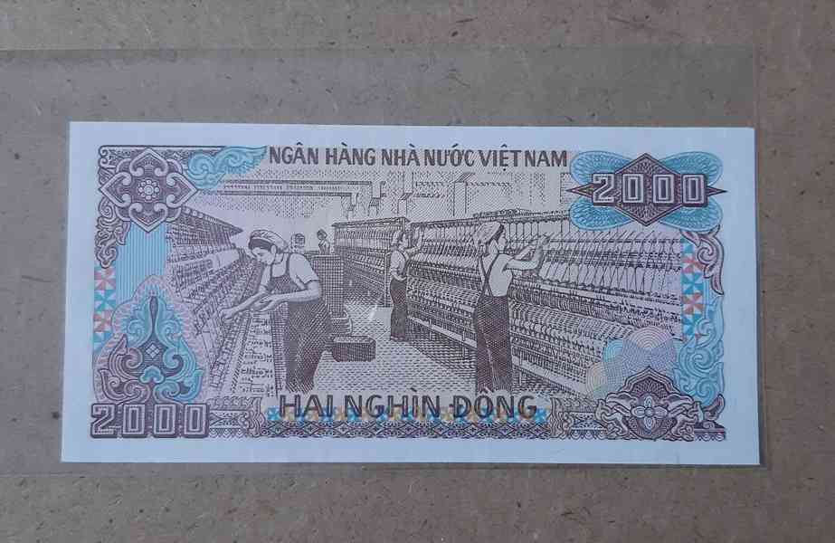 Konvolut sada bankovky Vietnam Dong - foto 8