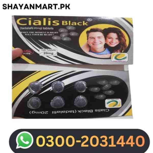 Cialis Black 20mg in Hafizabad– 03002031440 -Long Lasting Ma - foto 1