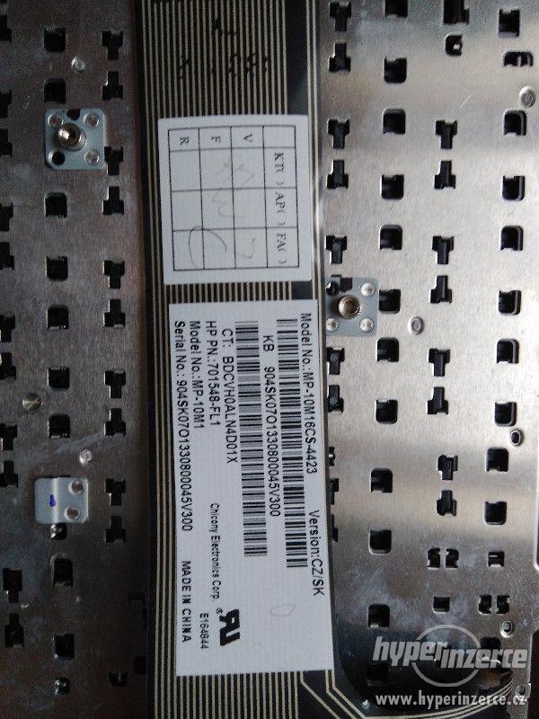 Klávesnice HP ProBook 4540s CZ/SK - foto 3