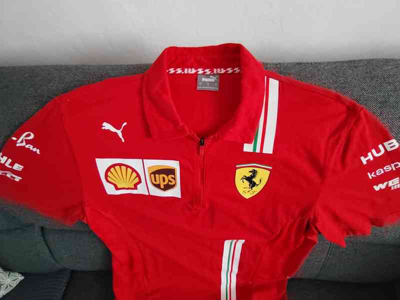 Tričko značky Puma Ferrari formule 1 - foto 2