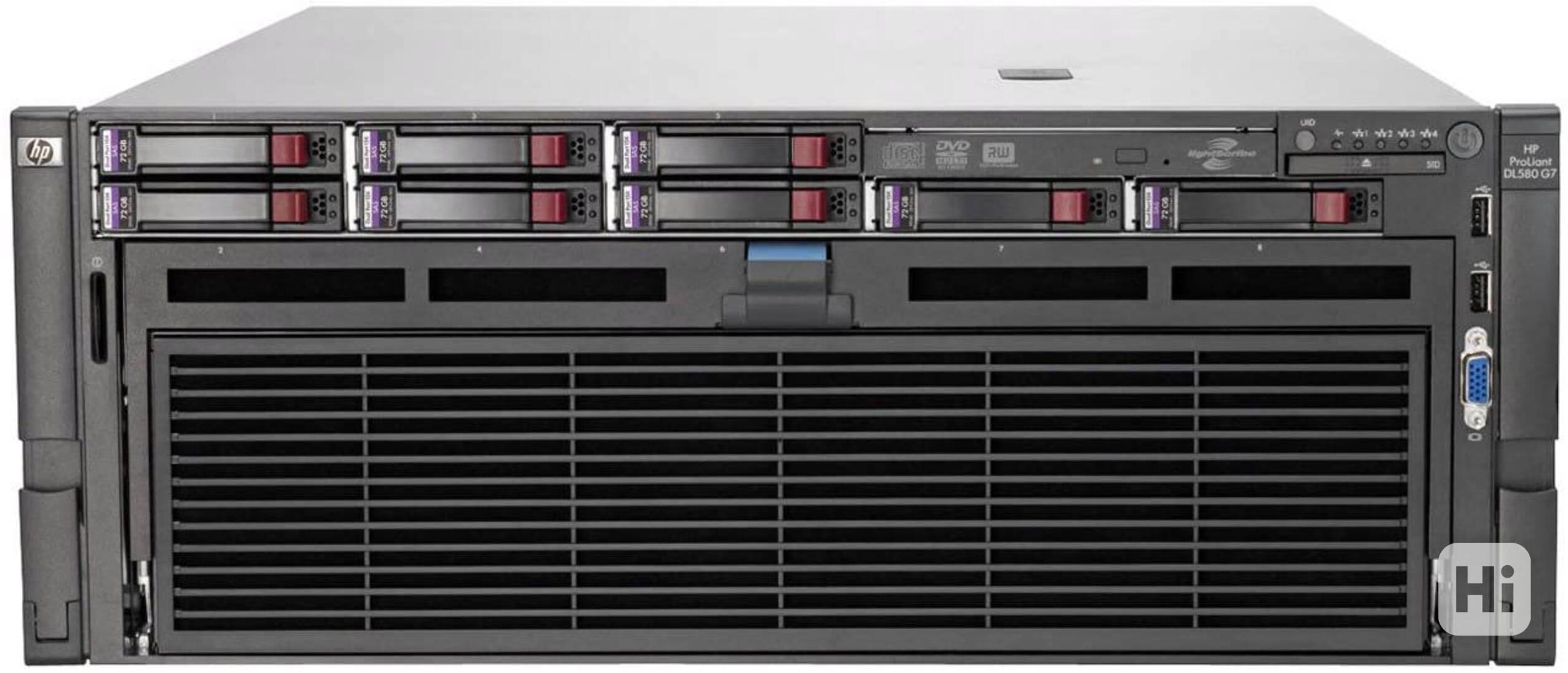 HP ProLiant DL580 G7 4U Rack Server 4xCPU 32C/64T - foto 1
